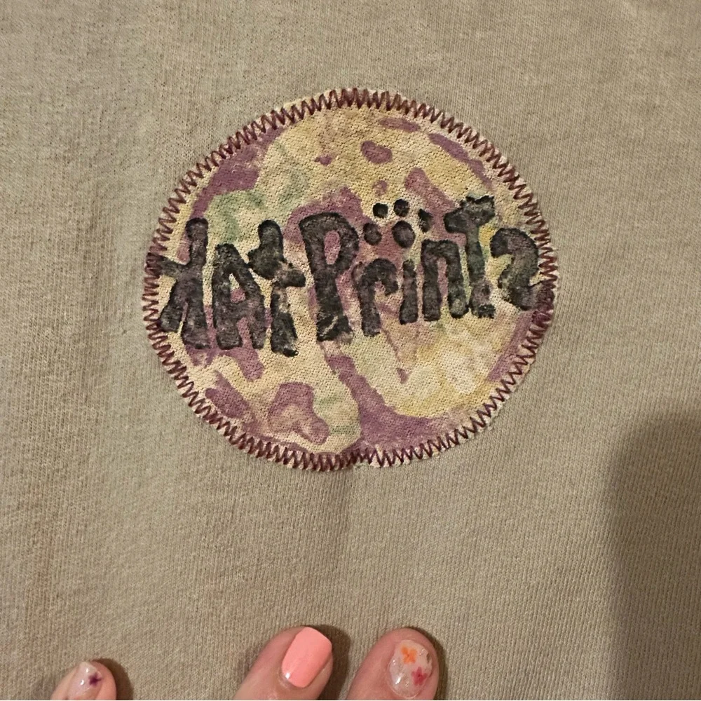 Kat Prints Cotton Vest with Stamped accents One Size - Picture 7 of 8